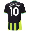 Officiële Voetbalshirt Manchester City Grealish 10 Uit 2024-25 - Heren